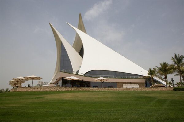Dubai Creek Golf and Yacht Club (Godwin Austen Johnson, architects) Dubai Creek Golf and Yacht Club (Godwin Austen Johnson, architects). Image and original data provided by Art on File.