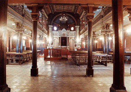 Tempel Synagogue| 1860-62; Image: 1993 | Krakow, Poland | World Monuments Fund; wmf.org