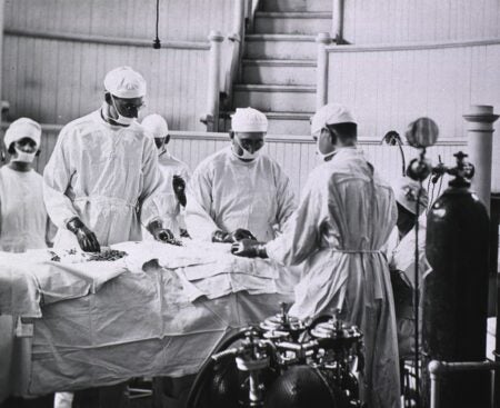 University of Virginia Hospital Operating Amphitheater. 1914.
