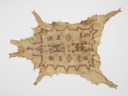 Assiniboin or Fox peoples. Cape. 18th CE.